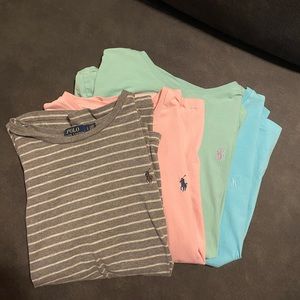 4 Pack Polo Ralph Lauren T-Shirts
